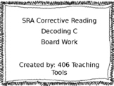 SRA Corrective Reading Decoding C Board work Powerpoint