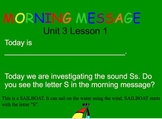SRA Kindergarten Flip Charts UNIT 3 LESSON 11 THRU 15