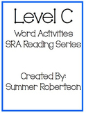 SRA Reading Series Word Activities Level C