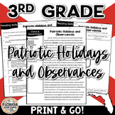 SS.3.CG.2.3: Patriotic Holidays and Observances | FL 3rd G