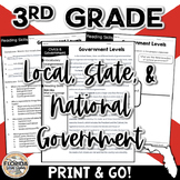 SS.3.CG.3.2: Government Levels: Local, State, & National G