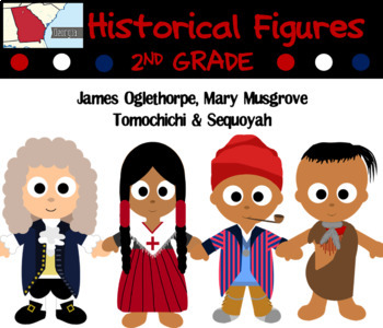 Preview of 2nd grade Georgia Historical Figures SS2H1