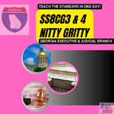 SS8CG3 & SS8CG4 Executive & Judicial Branch Nitty Gritty T