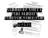 SS8H/SS8E/SS8CG/SS8G Summary Sheet BUNDLE