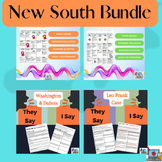 SS8H7 Worksheets Bundle: New South, Spiral Review, Washing