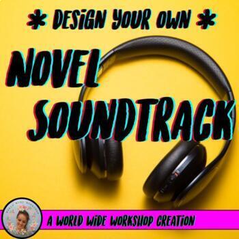 Preview of SSR Independent Novel Soundtrack Writing Activity (Rubric Included)