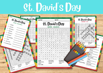 St David S Day Printables
