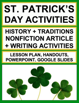 Preview of St. Patrick's Day Classroom Activities | Printable & Digital