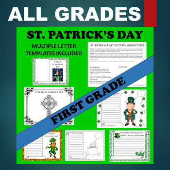 Preview of ST. PATRICK'S DAY BUNDLE of Writing Activities - ALL GRADES