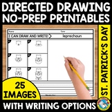 ST. PATRICK'S DAY DIRECTED DRAWING WRITING STEP BY STEP WO