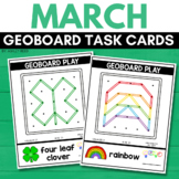 ST. PATRICK'S DAY Geoboard Task Cards STEM for MARCH