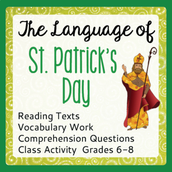 Preview of ST. PATRICK’S DAY Informational Texts, Activities PRINT and EASEL