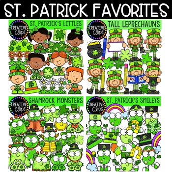 Preview of St. Patrick's Day Favorites Bundle {St Patrick's Day Clipart}