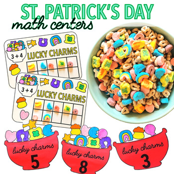 Preview of ST PATRICKS DAY ADDITION AND SUBTRACTION CRAFTS