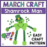 St. Patricks Day Craft Shamrock Craft Kindergarten First G