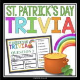 St. Patrick's Day Trivia Game - Classroom Competition Inte
