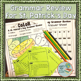 ST. Patrick's Day Grammar Review Activity