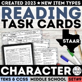 STAAR Character Traits Short Story Task Cards Fun Activiti