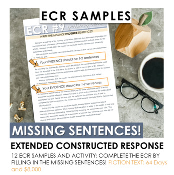 Preview of STAAR 2.0 ECR Extended Constructed Response Samples and Analysis - 9th Grade