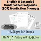 STAAR 2.0 Extended Constructed Response (ECR) Nonfiction P