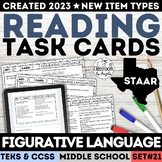 STAAR Short Stories with Figurative Language Task Cards in
