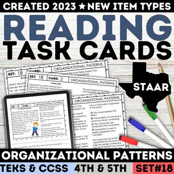 Preview of STAAR Organizational Patterns Descriptive Text Structures Chronological