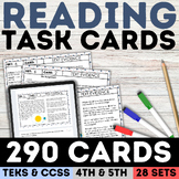 STAAR Reading Task Cards Back to School ELA Activities Sma
