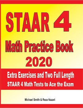 Preview of STAAR Grade 4 Math Practice Book 2020