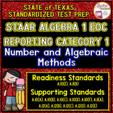 STAAR ALGEBRA 1 EOC Review Reporting Category 1 TEST PREP