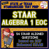 ALGEBRA 1 STAAR EOC Review TEST PREP (Version 2)