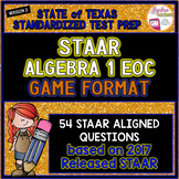 ALGEBRA 1 STAAR EOC Review Game