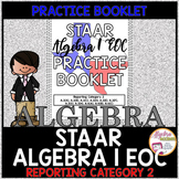 STAAR Algebra 1 EOC Review Reporting Category 2 Practice F