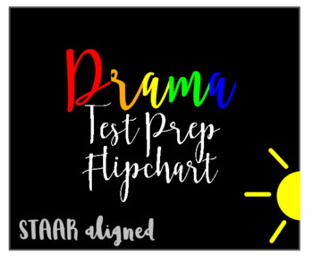 Preview of STAAR PREP DRAMA Strategy and Vocabulary Lessons Flipchart