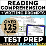 STAAR 3rd 4th 5th Grade ELA Test Prep Practice Reading Com