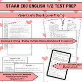 STAAR EOC English 1/2 Test Prep - Poetry Crossover - Valen