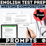 STAAR English I & II Writing Prompts | Print & Google Forms