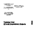 STAAR Expository Rubric Task Cards