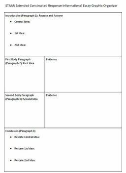 STAAR Extended Constructed Response ECR to Paired Passages Lessons ...