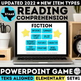 STAAR Fiction Reading Comprehension Game ELA Fun Reading A