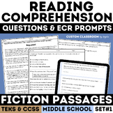 Fiction Reading Comprehension Practice Assessment STAAR Te