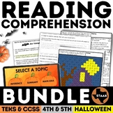 STAAR Halloween Reading Comprehension Bundle New Item Type