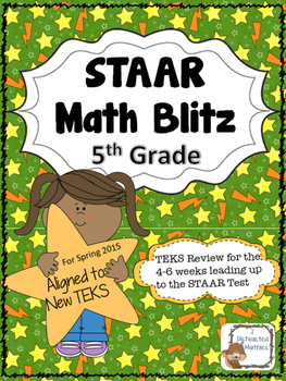 STAAR Math Blitz Grade 5: Updated!