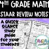 STAAR Math Review - 4th Grade