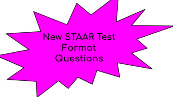 Preview of STAAR New Style Questions: Properties of Matter