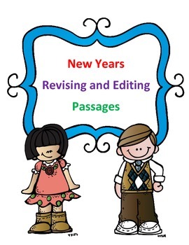 Preview of STAAR New Year's Grammar Passages: Revising Passage and Editing Passage