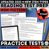 STAAR Test Prep Non-Fiction Reading Comprehension Passages