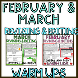 STAAR PRACTICE | Revising and Editing Practice Warm Ups | 