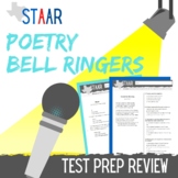 STAAR Poetry Bell Ringers, Warm Ups, STAAR Prep, STAAR Rev