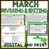 STAAR Practice Revising and Editing 5th grade | Test Prep | March