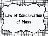 STAAR Prep- Law of Conservation of Mass